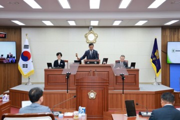 무안군의회, 제303회 임시회 개회 