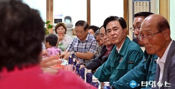 김태흠 지사, 폭염 대응 현장 점검…“취약계층 안전 최우선”