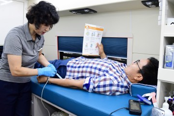 대전 중구, 전시 긴급 혈액확보 훈련