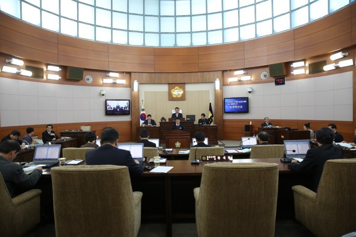 봉화군의회 제195회 임시회 폐회