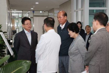 이철우 경상북도지사, 상주시 공공산후조리원 방문