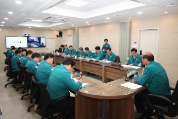 상주시, 대통령 탄핵 인용에 따른 긴급 대책회의 개최