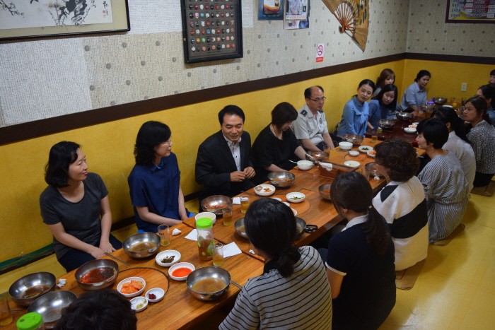 진주署, 여경 봉사활동 및 오찬간담회 가져.....
