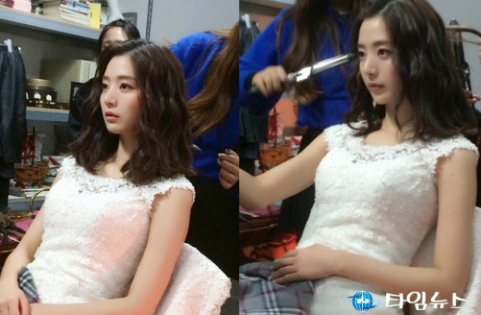배우 송민정, ‘태양의 도시’ 포스터 촬영 준비 현장 사진 공개!