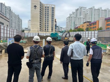 광주교육청, 학교 주변 공사현장 안전점검 