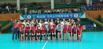 대전시선수단, 전국소년체전 대회 마지막날 단체종목 대약진!