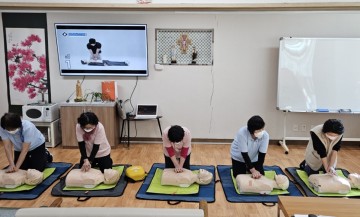건보 대전세종충청지역본부, 장기요양 종사자 대상 응급상황 대처 교육 실시