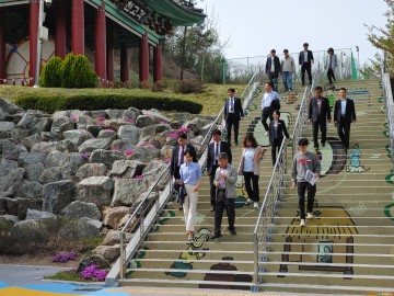 김수민 충북도 정무부지사, 2025 영동세계국악엑스포 준비 현장 점검
