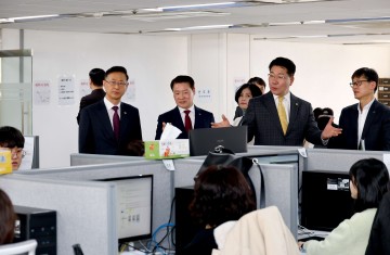 대전시의회 예결특위, 신용보증재단 방문…소상공인 지원책 점검