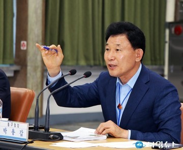 박용갑 중구청장, 제9회 대전孝문화뿌리축제 사전 보고회 개최