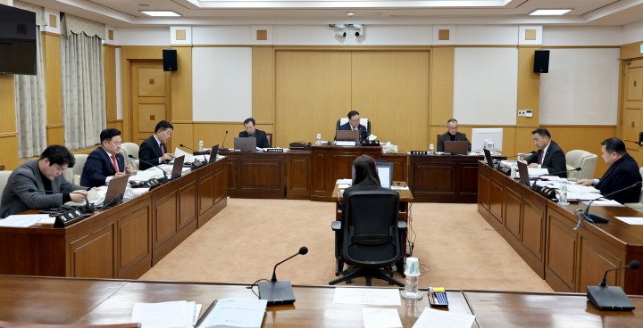 대전시의회 산업건설위원회, 제275회 임시회 3차 회의 개최