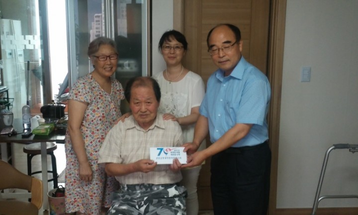 연천군청공무원직장협의회, 독립유공자 후손 위문
