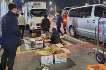 광주 서구, 서부서와 양동시장 불법 노점 합동 단속 