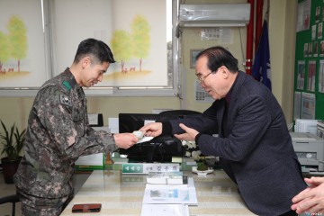 정상혁 보은군수, 추석 명절 군경위문