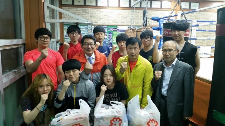 제53회 경북도민체전 필승을 기원합니다!구미시 우슈쿵푸 선수단 격려