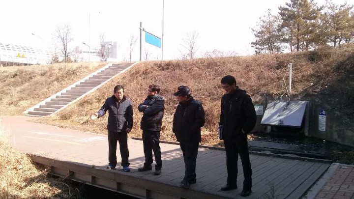 안산시 화정천 생태하천 합동 점검 실시