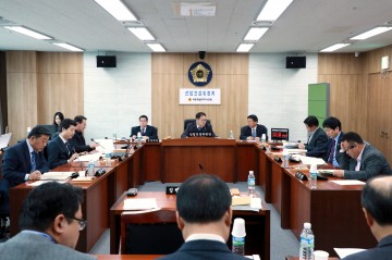 세종시의회 산업건설위원회, 조례안 등 6개 안건 심의