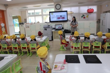 상주 유치원, 체험센터 체험 실시