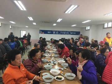 현도면 자원봉사대   참 좋은 사랑의 밥차 동참