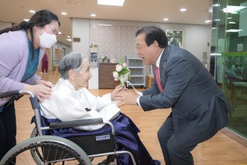 최민호 세종시장, 노인 복지증진·행복한 노후 지원