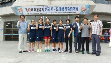 대전 유성구청 레슬링팀, 금·은·동메달 각각 획득 쾌거