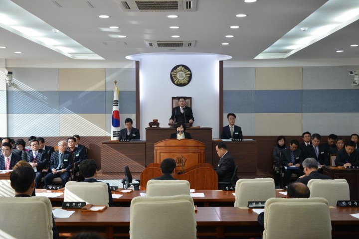 남해군의회, 2015년 회기 폐회