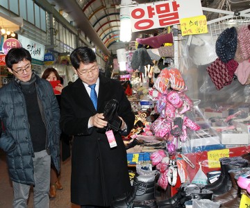 이재관 대전시장 권한대행, 설 명절 앞두고 민생현장 탐방 나서
