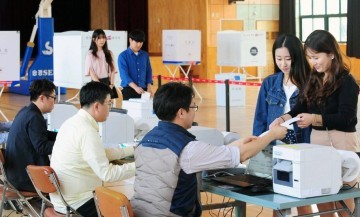 충남대 총학생회, 투표독려 캠페인 전개