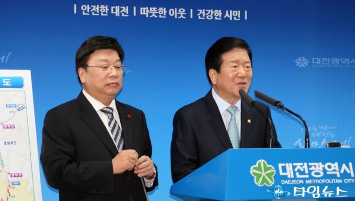 권선택 대전시장, 어느 국회의원이 도움을 많이 주었나?