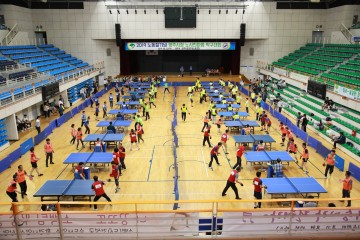 영주시, ‘탁구대회’로 소통과 화합하는 ‘노사문화 만들기’