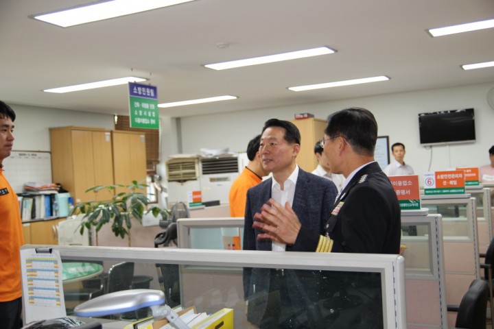천안갑 박찬우 의원, 장마 대비 지역현장 점검