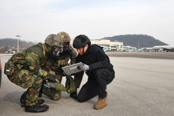 1전비, 결전 태세 확립 위한 민·군 합동 대테러 훈련 실시