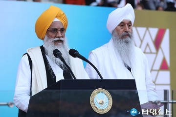 [HWPL] 싱 사힙 지아니 걸바찬 싱 시크교 최고 사제, 모두가 협력해 평화를 이루자!