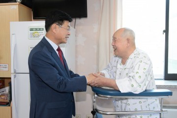 이춘희 세종시장, 추석 국가유공자 위문