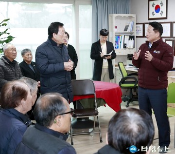 서철모 서구청장, ‘걸어서 동네한바퀴’ 도안동 주민과의 만남