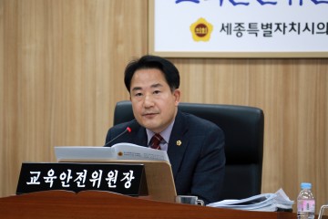 세종시의회 상병헌 의원, 오가낭뜰근린공원에 다목적체육시설 건립!