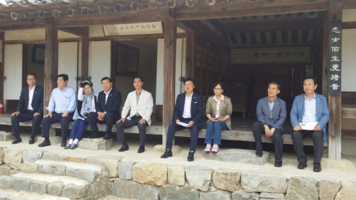 충남도의회 문화복지위, 문화재 관리 점검 현장방문