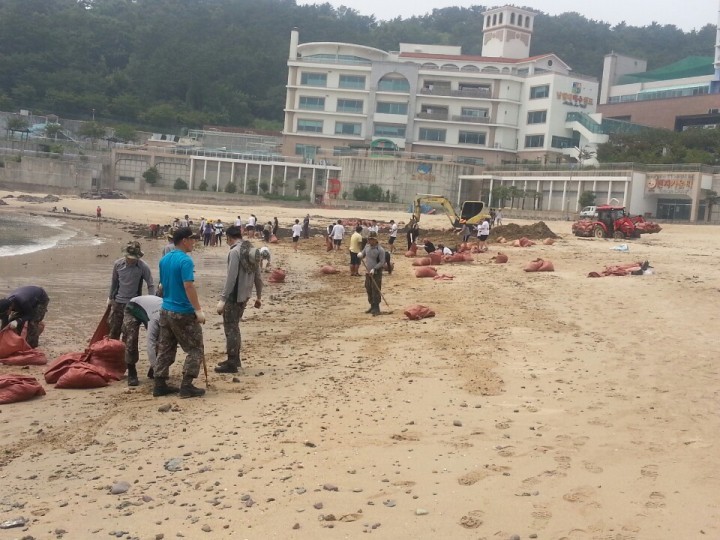 사천시 사남면 새마을회 여름철 쉼터 정비 완료