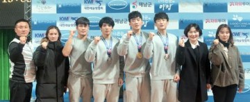 함평군청 레슬링팀,전국 레슬링선수권대회서 ‘금·은·동’ 목에 걸어 