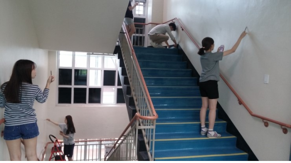세종시장애인복지관, 지역 학생들과 함께하는 벽화 그리기 진행