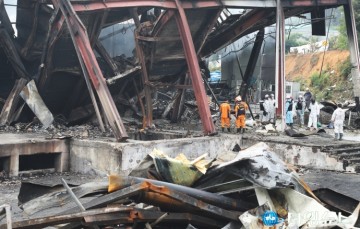 경기도 "안성 폭발 공장에 기준치 193배 위험물질 불법 보관"