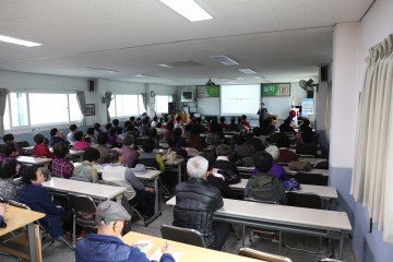 김상렬 영주서장, 대한노인회 노인대학 특강