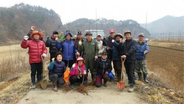 정선 임계면 새봄맞이 국토대청소 