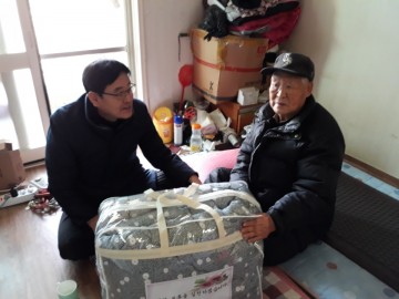 충북북부보훈지청, 설맞이 위문품 전달 