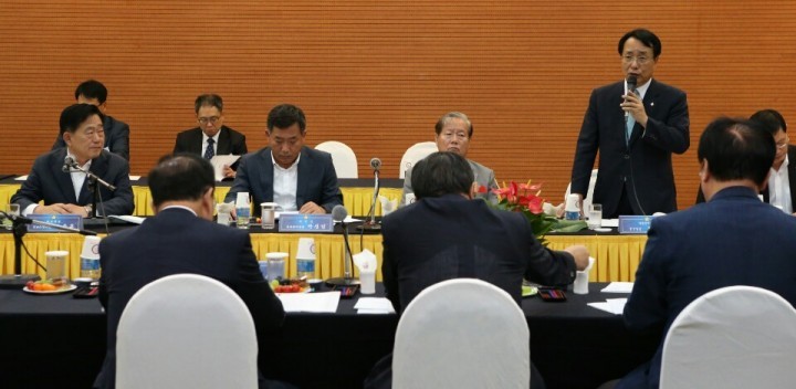 전국시장·군수·구청장協 공동회장단, 대전 동구에 모여