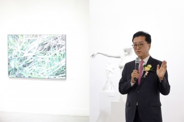 조원휘 대전시의회 의장, 유성문화원 전시 참석…문화연대 강조