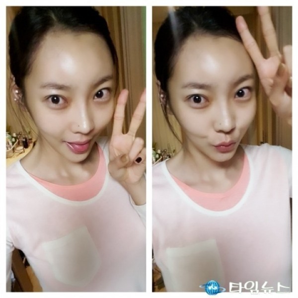 배우서영, 빛나는 무결점 피부 민낯 공개