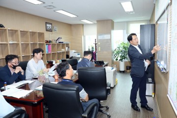 세종시의회 상병헌 의원, 아름동 신호체계 개선 현장점검 나서