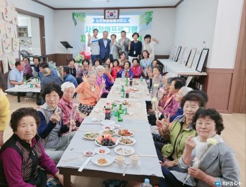 와룡면 지내1리“우리마을 미술교실”전시회 열어...