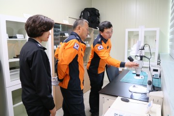 안동소방서, 화재조사 분석실 현판식·재정비